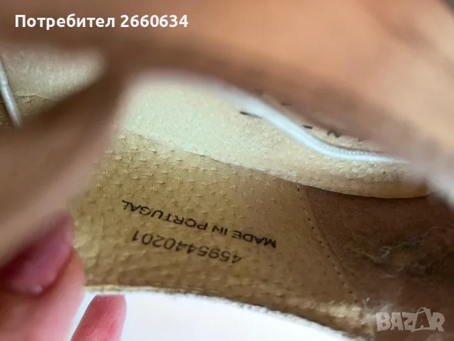 Обувки естествена кожа, снимка 3 - Дамски ежедневни обувки - 56279488