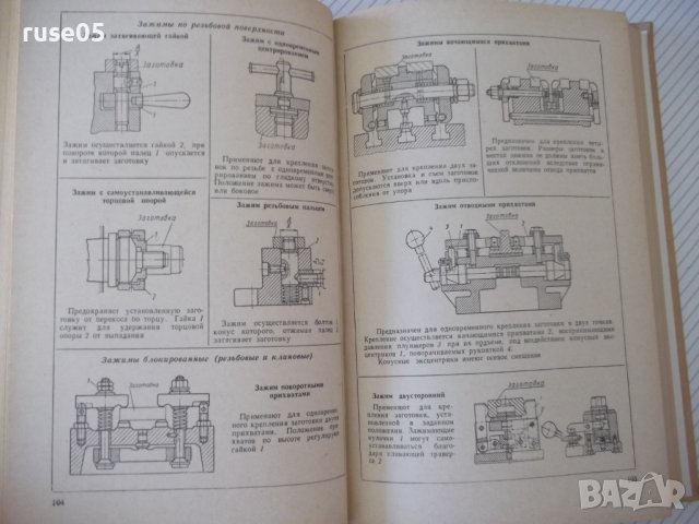 Книга"Приспособл.для металлорежущих станков-А.Горошкин"-384с, снимка 6 - Специализирана литература - 38322253