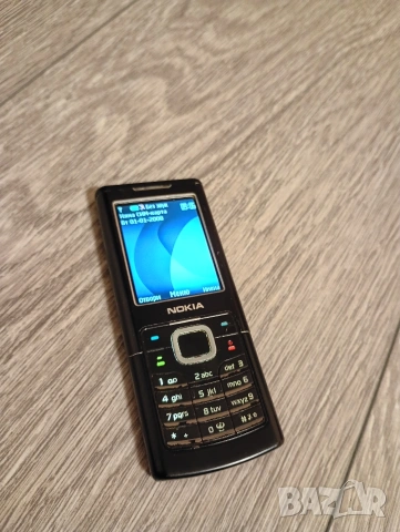 Nokia 6500c Classic Black БГ меню