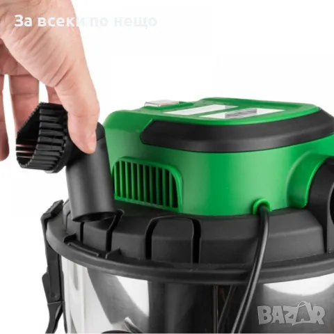 Прахосмукачка за сухо и мокро почистване 20 литра 1200W HAWEK, снимка 2 - Други инструменти - 50328386