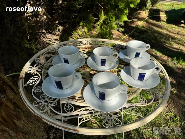 Лаваца / Lavazza италиански порцеланови чаши за капучино