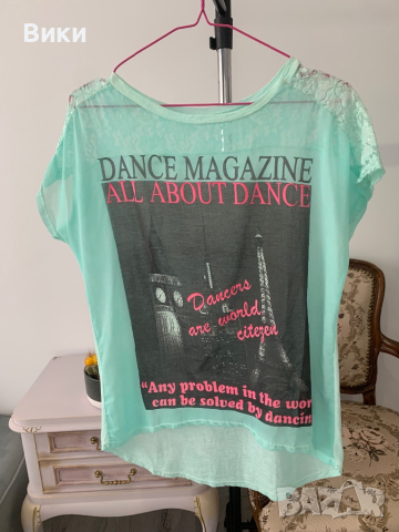 Дамска тениска в универсален размер , снимка 7 - Тениски - 44728323