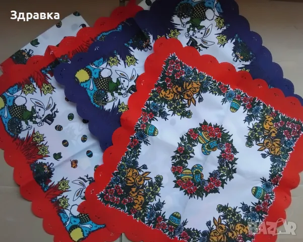 Великденски подложки /салфетки за маса, снимка 2 - Покривки за маси - 47746757
