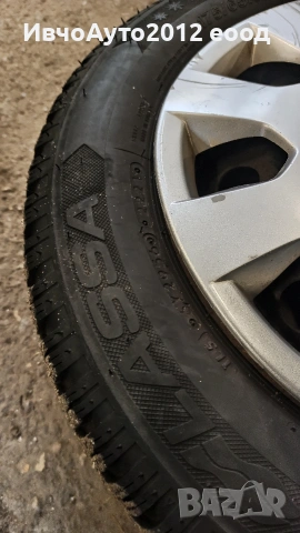 Джанти с гуми 175/65/14 mitsubishi colt, снимка 4 - Гуми и джанти - 53889165