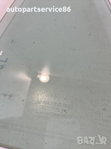 Странично малко стъкло за задна лява врата за Subaru Outback 2.0 Дизел (2010) , снимка 2 - Части - 54238299