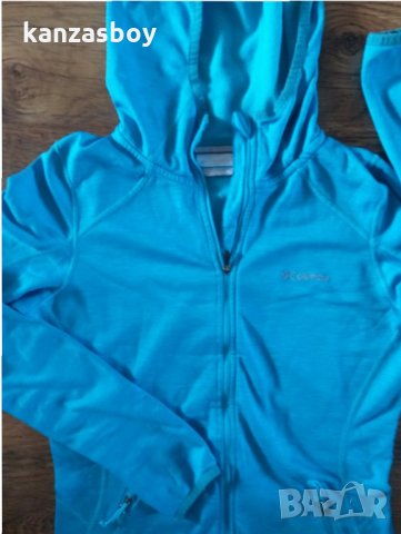 Columbia W SAPPHIRE TRAIL HOODED - страхотно дамско горнище, снимка 5 - Спортни екипи - 31841828