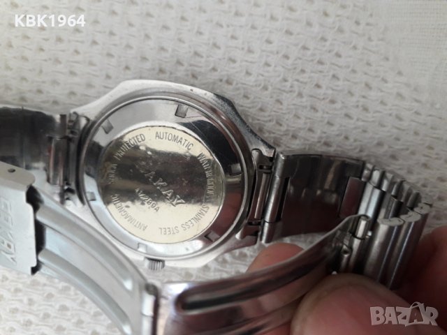 Японски автоматичен часовник, снимка 2 - Мъжки - 40806020