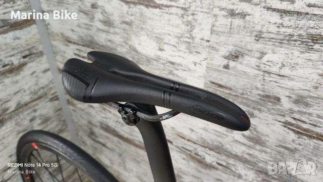 Карбонов шосеен велосипед Specialized Tarmac SL7 S-Works Ultegra Di2 Fulcrum | 52, снимка 6 - Велосипеди - 54159209