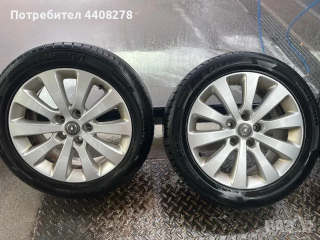 17ки джанти от Opel Astra J, снимка 2 - Гуми и джанти - 56043037