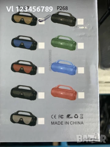Преносима тонколона P269 Bluetooth, снимка 3 - Радиокасетофони, транзистори - 50690202