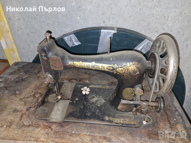 Продавам шевна машина Сингер, снимка 4 - Шевни машини - 54251425