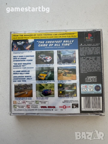 Colin McRae Rally за PS1, снимка 3 - Игри за PlayStation - 54326938