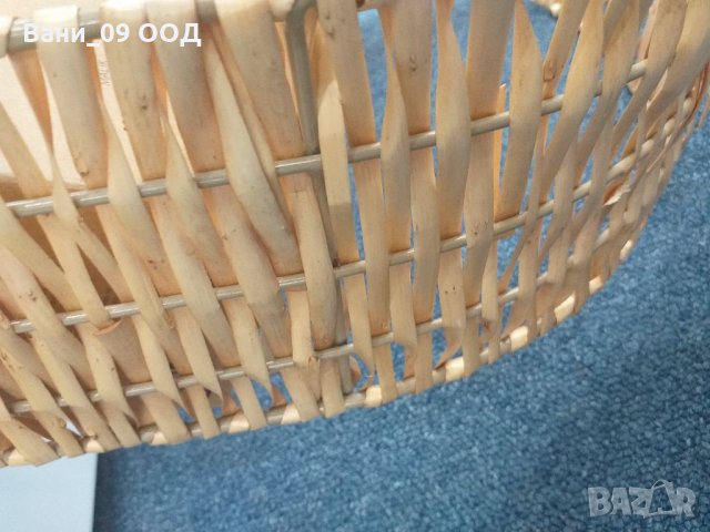 Стенен рафт от плетена върба, снимка 7 - Етажерки - 33770274