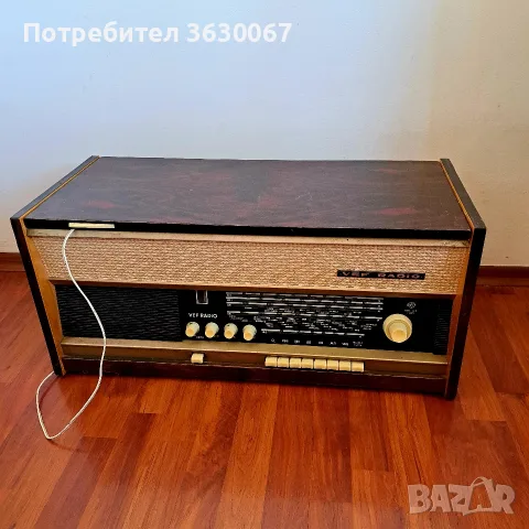Ретро радиограмофон VEF Radio