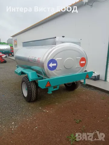 Цистерна за вода без помпа 3 т, снимка 3 - Селскостопанска техника - 49735079