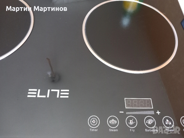 Двоен Керамичен Котлон ELITE, снимка 2 - Котлони - 53187656