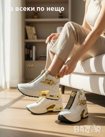 Versace Дамски Маратонки На Платформа👟Дамски Спортни Обувки Версаче - Различни Цветове Код SK312, снимка 7 - Маратонки - 52598603