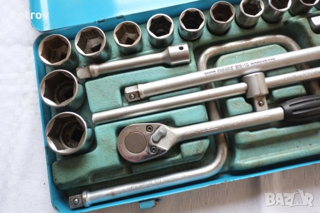 HAZET - 1/2" Гедория от най-коравите !!! Вложки: 8 - 32 mm !!! ПРОФЕСИОНАЛНА !!! MADE IN GERMANY !!, снимка 3 - Гедорета - 30956383