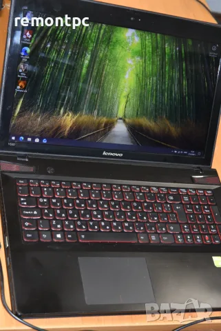 Геймърски лаптоп с видео карта и 4 ядрен / 8 нишков процесор . Lenovo Y500 I7 3630
