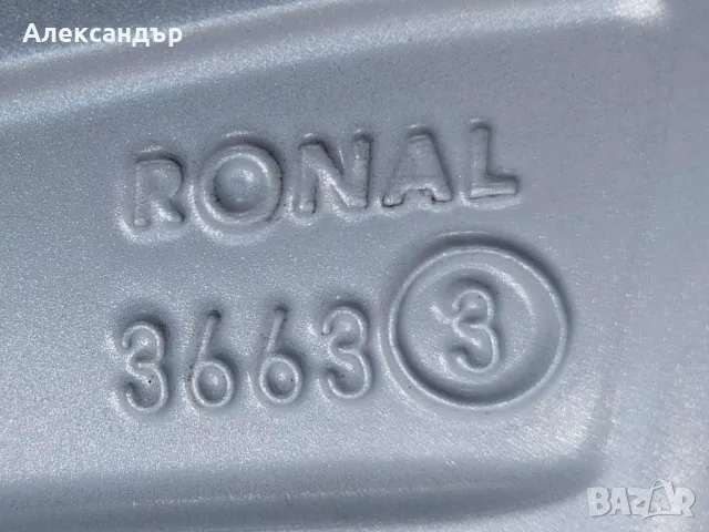 Джанти 17 цола RONAL 5x112 VW AUDI Mercedes, снимка 9 - Гуми и джанти - 48196874