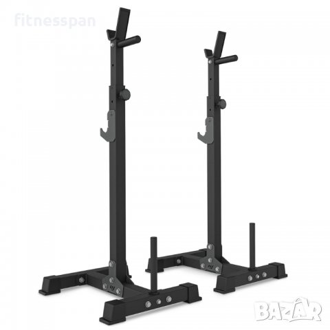 Масивни стойки за клек, снимка 3 - Фитнес уреди - 37561008