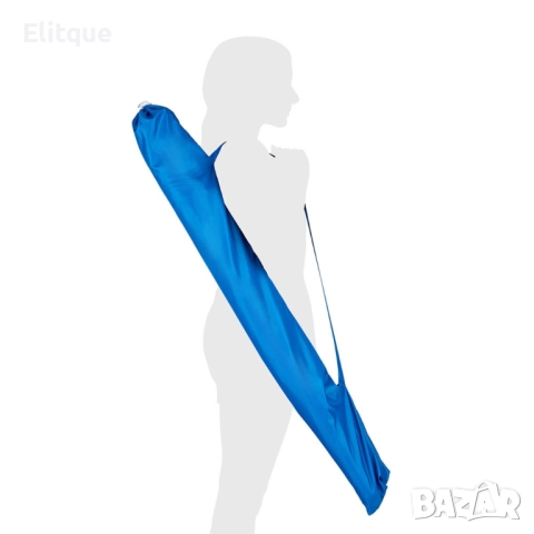 Плажен чадър с метална основа и чупещо се рамо Muhler, снимка 3 - Други стоки за дома - 52854681