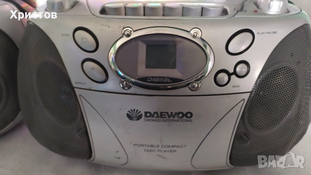 ДВА БРОЯ DAEWOO МР-3 CD/Радио/касетофони ОТЛИЧНО работещи от чужбина, снимка 7 - Радиокасетофони, транзистори - 54052864
