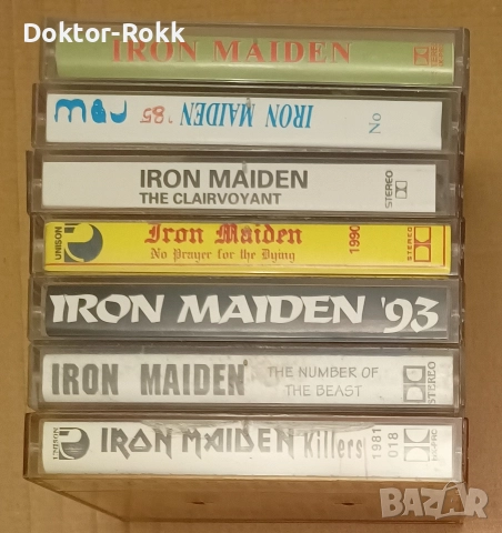 Iron Maiden - аудио касети , снимка 2 - Аудио касети - 52744228