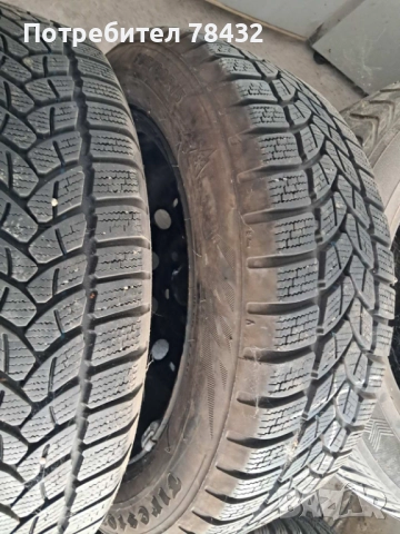 Зимни гуми 185/60/15 - 2бр, снимка 2 - Гуми и джанти - 52258832