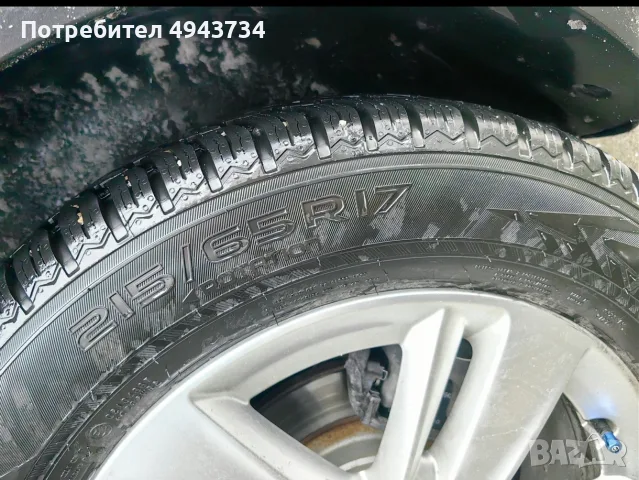Зимни гуми Nokian WR SUV 4 - 215/65/17. Товарен индекс 103H, снимка 3 - Гуми и джанти - 55994555
