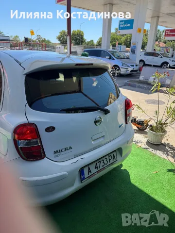 Автомобил Nissan Micra, 2013г, снимка 4 - Автомобили и джипове - 55719418