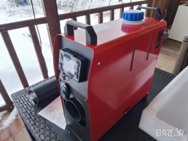 Мобилна суха дизелова печка 8 KW, снимка 3 - Печки, фурни - 50983496