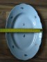 Плато винтидж от български порцелан/Plate vintage of Bulgarian porcelain, снимка 4
