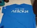 тениска ние сме Левски нова памук размер С, снимка 4