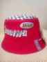 Червена Детска лятна шапка Racing, снимка 1 - Шапки, шалове и ръкавици - 29228494