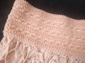 САМО 3 лв. Красива и нежна пола с платка тип дантела, снимка 4