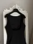 Черна дамска рокля , снимка 3