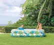 Надуваем басейн Intex 229 x 152 x 48 см, Family Tropical, снимка 1