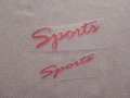 Качествен винилов стикер с надпис Спорта  Sports за кола автомобил джип мотор велосипед камион