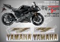 Ямаха Yamaha R1 2007 надписи стикери лепенки фолио мотор MSYR1-1, снимка 5