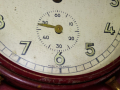 JUNGHANS MADE in GERMANY Стар КОЛЕКЦИОНЕРСКИ МЕХАНИЧЕН НЕМСКИ БУДИЛНИК от ЦАРСКО ВРЕМЕ ЮНГХАНС 43689, снимка 13