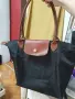 Голяма чанта Longchamp.черна добро състояние. , снимка 5