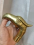 Бронзова дръжка за бастун -орлова глава-масивна, снимка 4