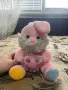 Розово плюшено зайче , снимка 1