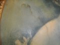 Старинна Картина/Маслено Платно-Голяма-Овална-Барокова Рамка-680х590мм, снимка 11
