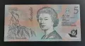 Австралия. 5 долара .1992 година.По стара емисия. Полимер., снимка 1