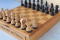 Неизползван дървен туристически шах от '' ГДР '' с магнити, снимка 5