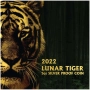 сребърна монета Year of the Tiger-2022, снимка 4