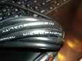 high quality prifessional microphone cable-кабел микрофон 2605221011, снимка 13