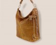 Ефектна дамска чанта от естествена кожа Италия, снимка 9